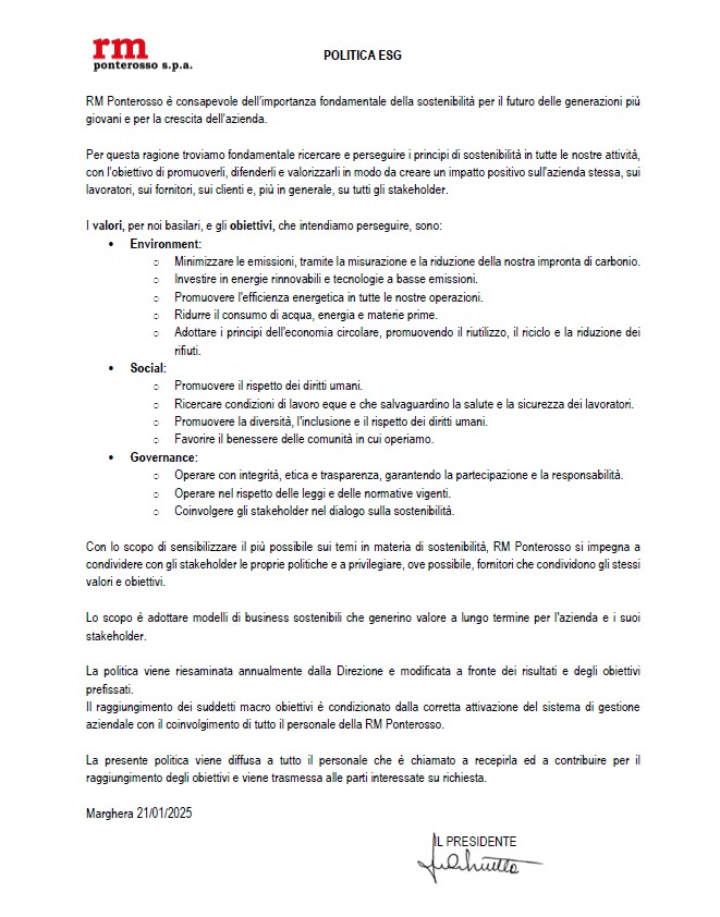 Politica ESG